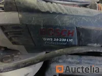 Haakse slijper bosch gws 24-230 lvi, cirkelzaag aeg hk 75a - afbeelding 5 van  12
