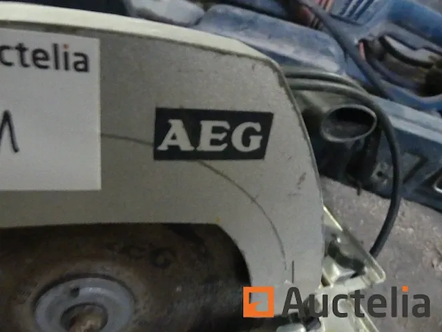 Haakse slijper bosch gws 24-230 lvi, cirkelzaag aeg hk 75a - afbeelding 12 van  12