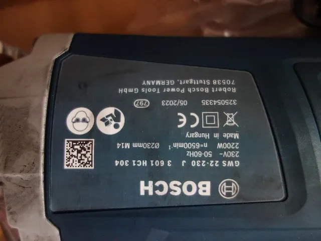 Haakse slijper bosch - afbeelding 4 van  6