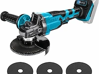 Haakse slijper compatibel makita 18v batterij - afbeelding 1 van  3