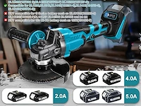 Haakse slijper compatibel makita 18v batterij - afbeelding 2 van  3