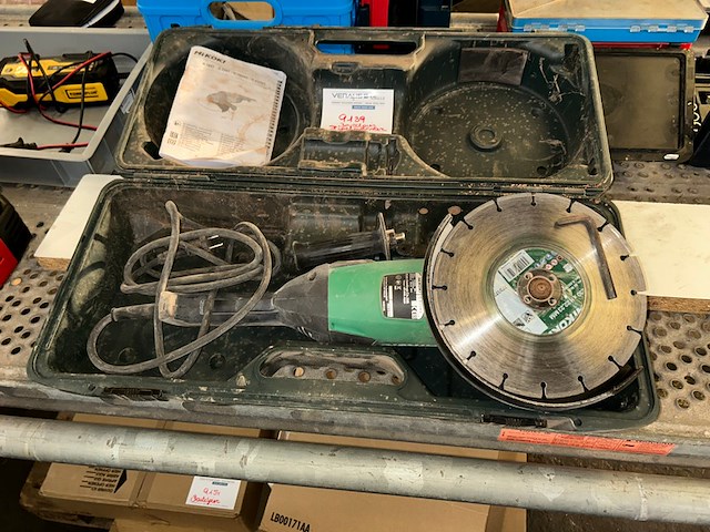 Haakse slijper hikoki - afbeelding 1 van  4