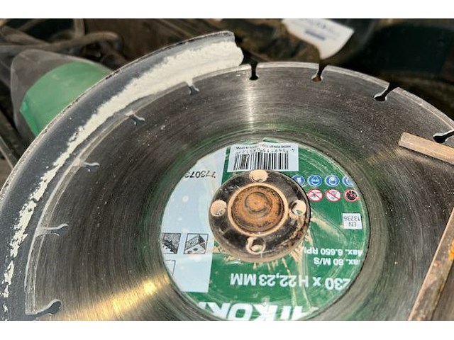 Haakse slijper hikoki - afbeelding 2 van  4