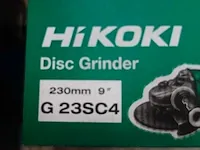 Haakse slijper hikoki - afbeelding 2 van  2