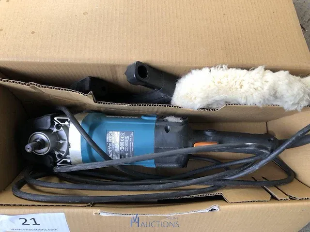 Haakse slijper makita - afbeelding 2 van  3