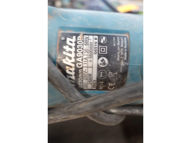 Haakse slijper makita - afbeelding 2 van  2