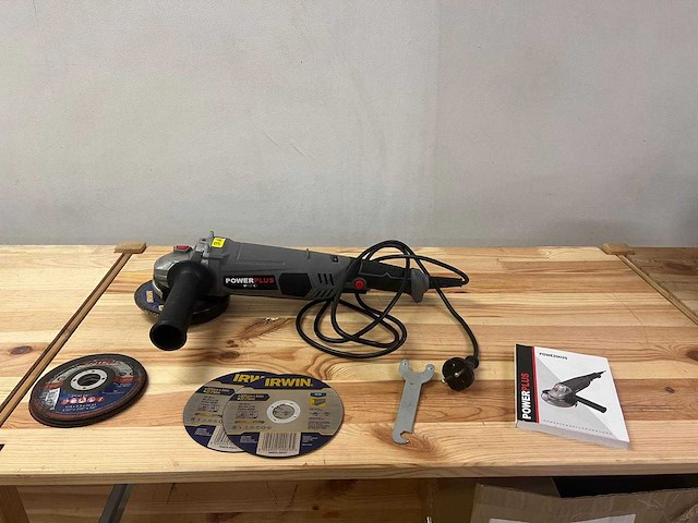 Haakse slijper powerplus powe20025 - afbeelding 1 van  12