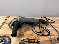 Haakse slijper powerplus powe20025 - afbeelding 5 van  12