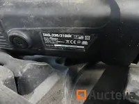 Haakse slijper topcraft tag 230-2100k, spijkermachine op accu powers trak-it c3 st - afbeelding 3 van  6