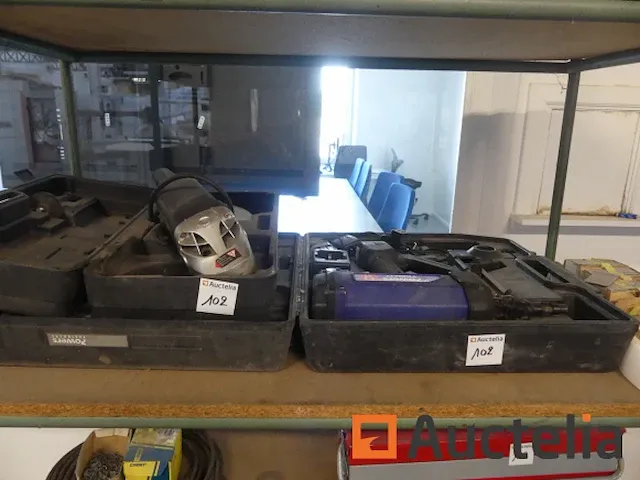 Haakse slijper topcraft tag 230-2100k, spijkermachine op accu powers trak-it c3 st - afbeelding 6 van  6