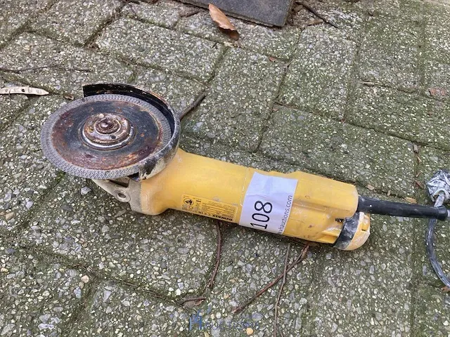 Haakse slijpmachine dewalt - afbeelding 2 van  3