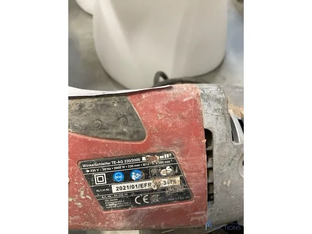 Haakse slijpmachine einhell - afbeelding 2 van  3