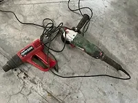 Haakse slijpmachine en heteluchtpistool parkside - afbeelding 1 van  8