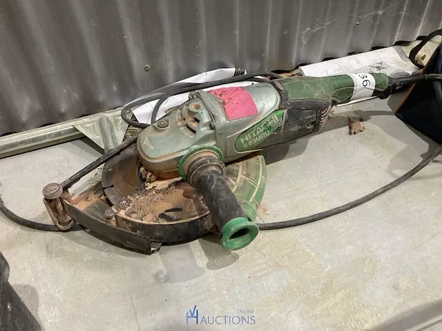 Haakse slijpmachine hitachi - afbeelding 3 van  3