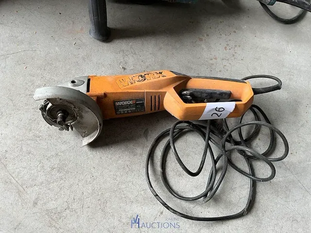 Haakse slijpmachine worx - afbeelding 1 van  2