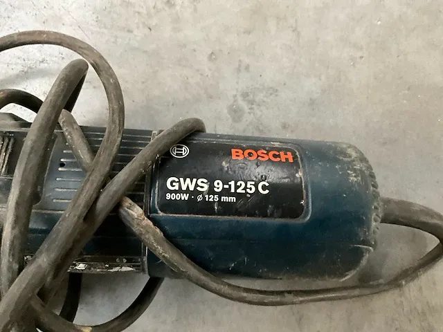 Haakse slijpmachine/tol bosch gws 9-125 c - afbeelding 4 van  4