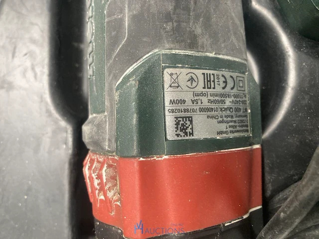 Haakse slijpmolen metabo - afbeelding 3 van  4