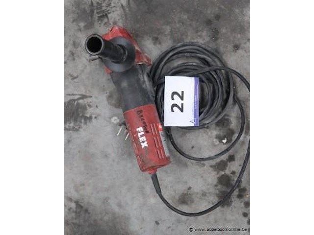 Haakse slijptol flex, werking niet gekend - afbeelding 1 van  1