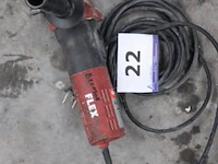 Haakse slijptol flex, werking niet gekend