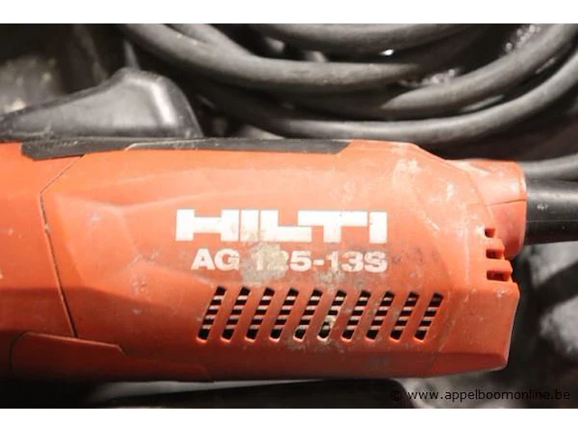 Haakse slijptol hiilti ag125-13s - afbeelding 2 van  3