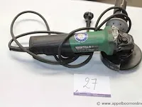 Haakse slijptol, hikoki g 13byeq, 1320w, 125mm, bj 2020 - afbeelding 1 van  3