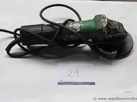 Haakse slijptol, hikoki g 13byeq, 1320w, 125mm, bj 2020 - afbeelding 1 van  3