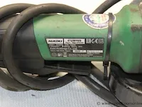 Haakse slijptol, hikoki g 13byeq, 1320w, 125mm, bj 2020 - afbeelding 2 van  3