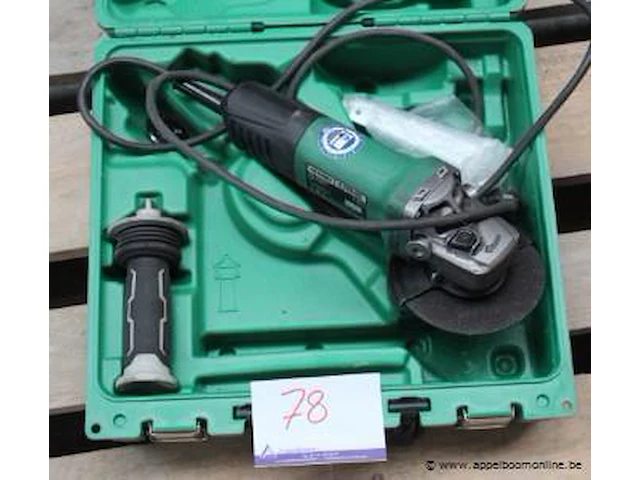 Haakse slijptol hikoki g13sb4, werking niet gekend - afbeelding 1 van  2