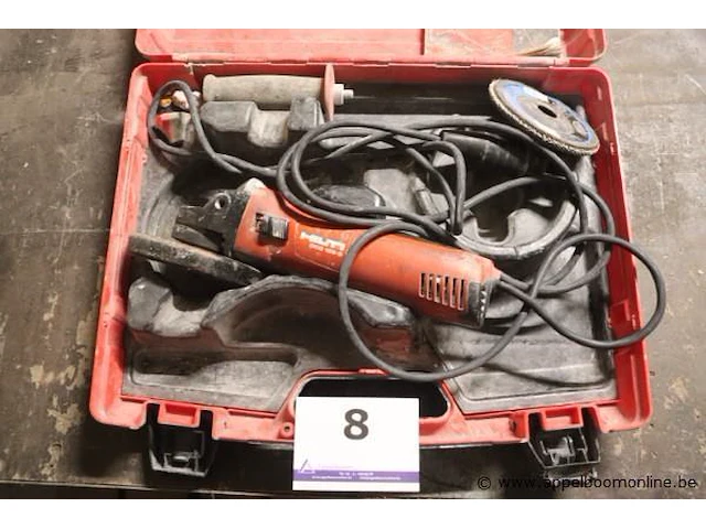 Haakse slijptol hilti dcg 125-3 - afbeelding 1 van  2