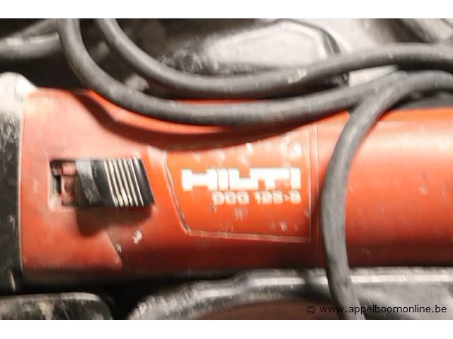 Haakse slijptol hilti dcg 125-3 - afbeelding 2 van  2