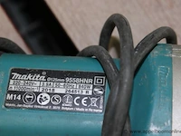 Haakse slijptol makita 9558hnr, 840w - afbeelding 2 van  2
