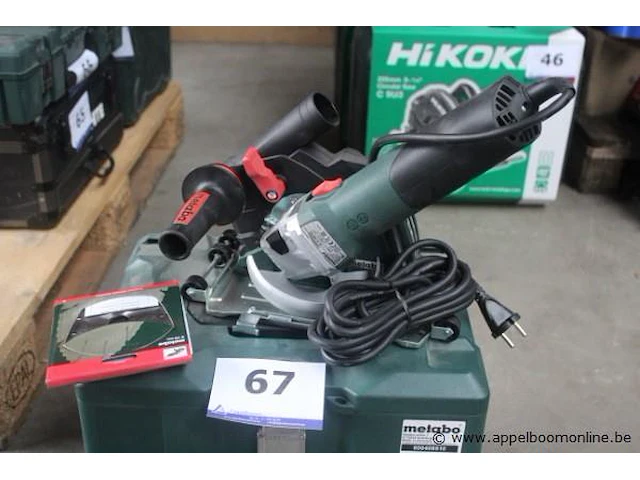 Haakse slijptol metabo, w12 - 125 hd - afbeelding 1 van  3