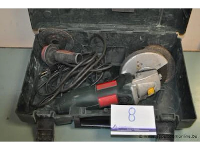 Haakse slijptol metabo we 9-125 quick - afbeelding 1 van  2