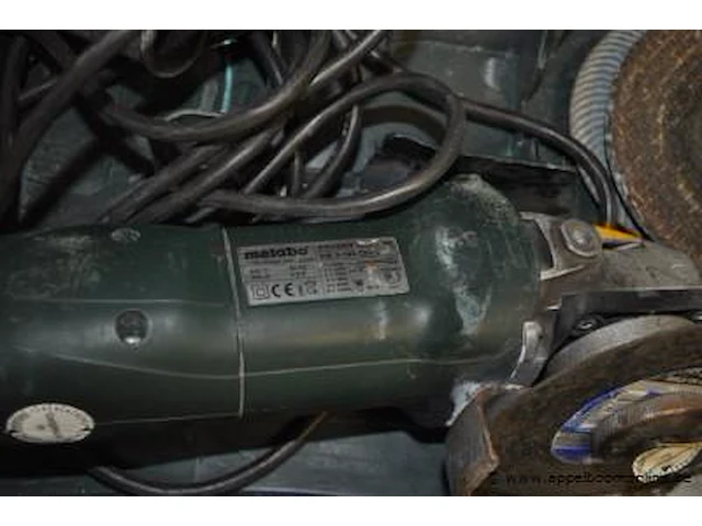 Haakse slijptol metabo we 9-125 quick - afbeelding 2 van  2