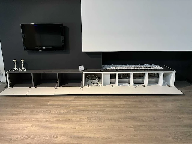 Haard bio-ethanol automaat incl. haardwand - afbeelding 7 van  10