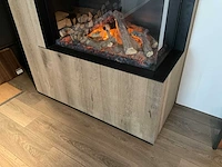 Haard e-matrix 800/650ii waterstof incl. haardwand - afbeelding 2 van  5