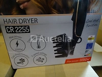 Haardroger met diffuser - 2200w - camry cr2255 - afbeelding 3 van  3