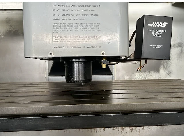 Haas vf 9 cnc verticaal bewerkingscentrum - afbeelding 6 van  9