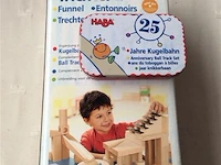 Haba knikkerbaan uitbreiding + knikkers - afbeelding 1 van  2