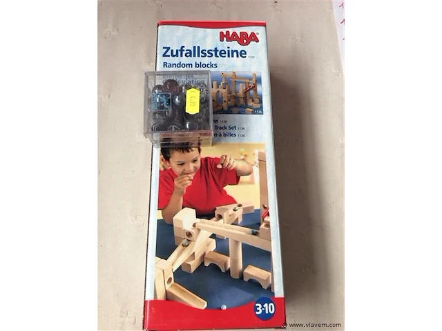 Haba knikkerbaan uitbreiding + knikkers - afbeelding 2 van  2