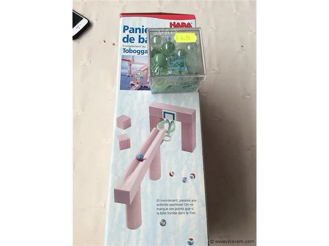 Haba knikkerbaan uitbreiding + knikkers - afbeelding 2 van  2
