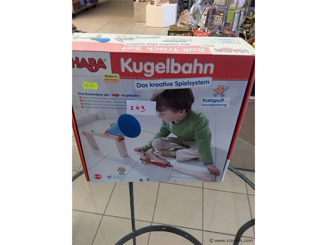 Haba knikkerbaan uitbreiding met katapult - afbeelding 1 van  1