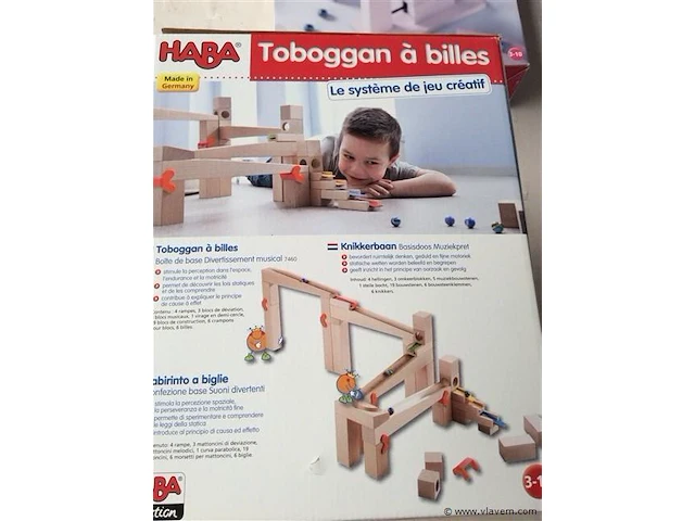 Haba knikkerbaan - afbeelding 2 van  2