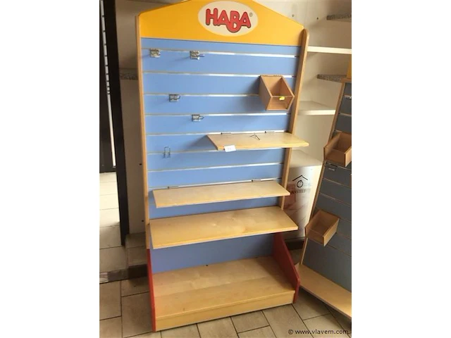 Haba rek 2stuks op wieltjes - afbeelding 2 van  3