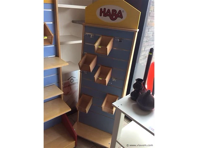 Haba rek 2stuks op wieltjes - afbeelding 3 van  3
