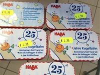 Haba slangenbaan uitbreiding met knikkers - afbeelding 2 van  2
