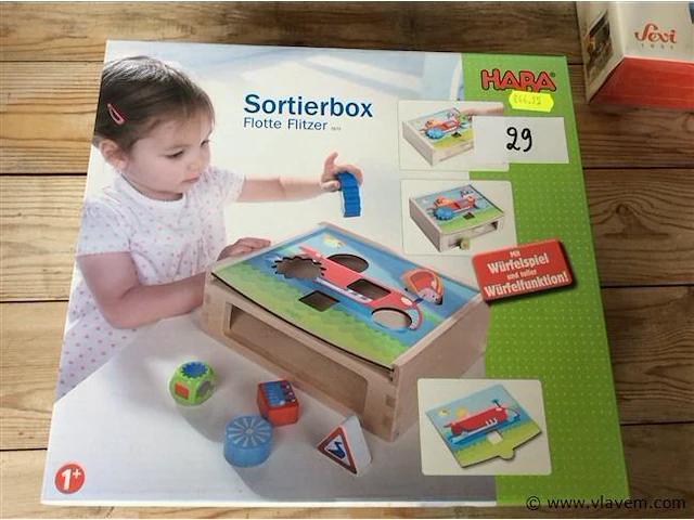 Haba sorteerbox - afbeelding 1 van  2