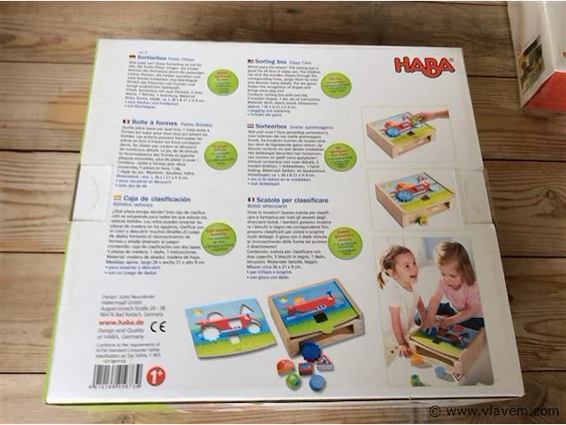 Haba sorteerbox - afbeelding 2 van  2