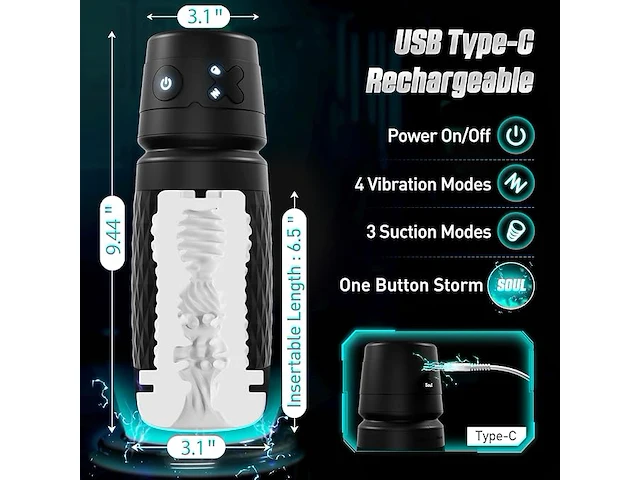Habakon b-warrior masturbator - afbeelding 5 van  5