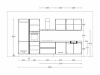 Hacker - scala amarant mat - keukenopstelling - afbeelding 14 van  16